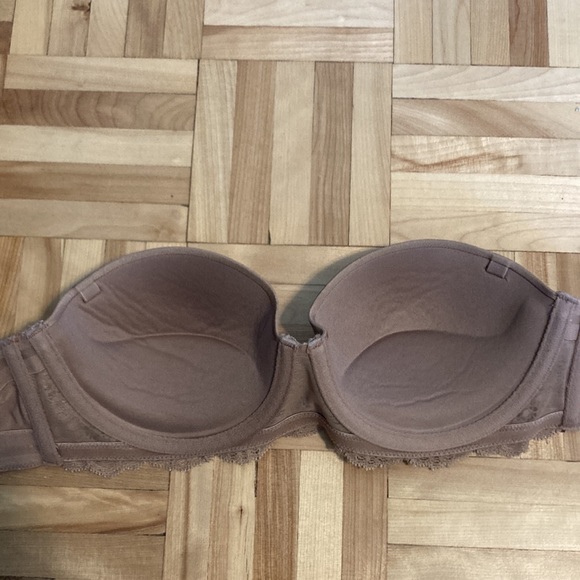 Jacob lingerie strapless bra pushup dark beige - Picture 5 of 6